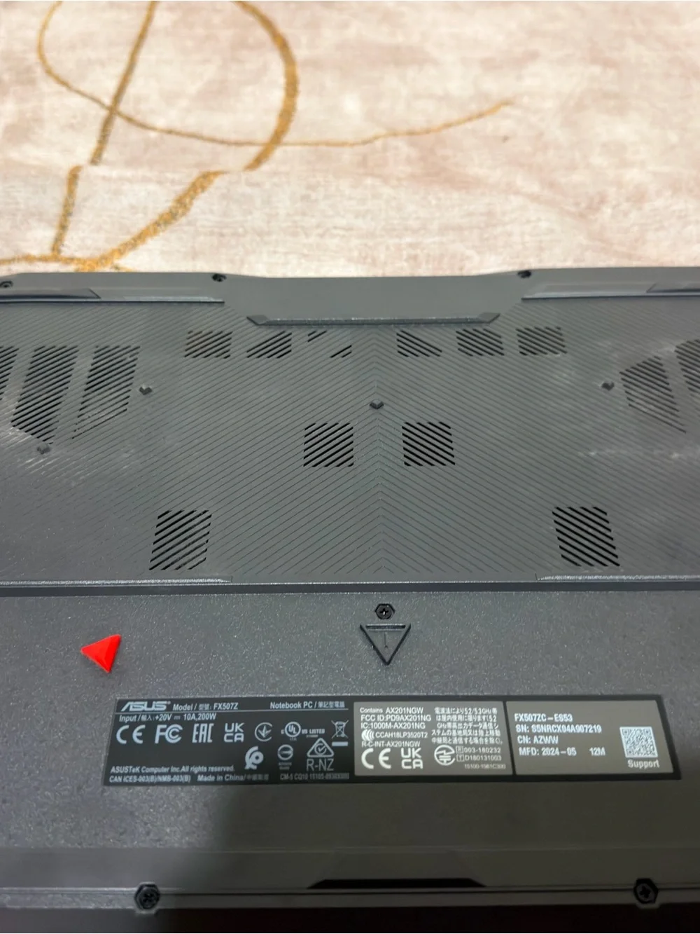 ASUS Laptop - Matte Dark Gray Chassis
